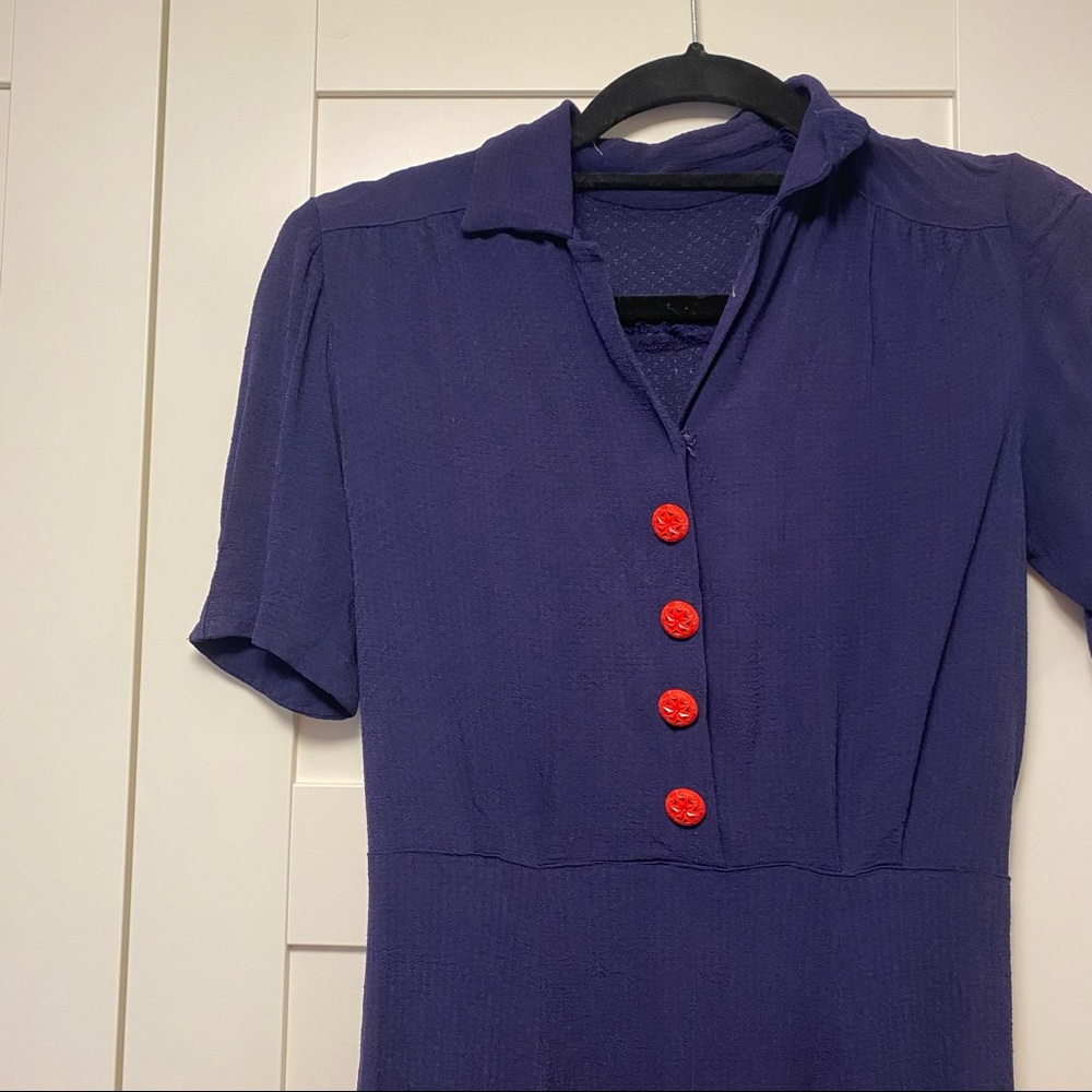 Authentic antique 1940s dress